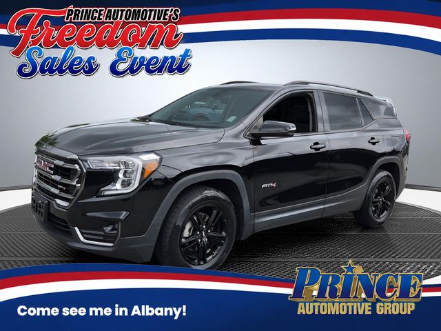 Black (Ebony Twilight Metallic) 2022 GMC Terrain AT4 AWD SUV / Crossover All-Wheel Drive 9-Speed Automatic