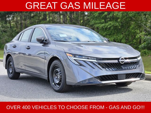 Gray (Gun Metallic) 2026 Nissan Sentra S FWD Sedan Front-Wheel Drive Continuously Variable Transmission