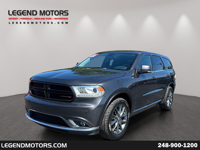 Granite Clearcoat Metallic 2017 Dodge Durango SUV / Crossover All-Wheel Drive 8-Speed Automatic