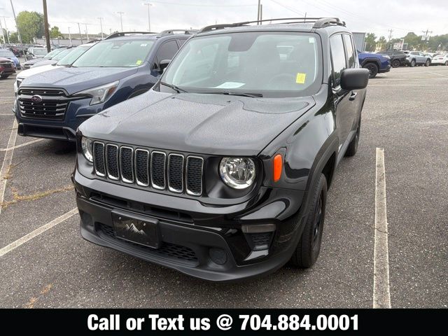 Black Clearcoat 2019 Jeep Renegade SUV / Crossover Four-Wheel Drive 9-Speed Automatic