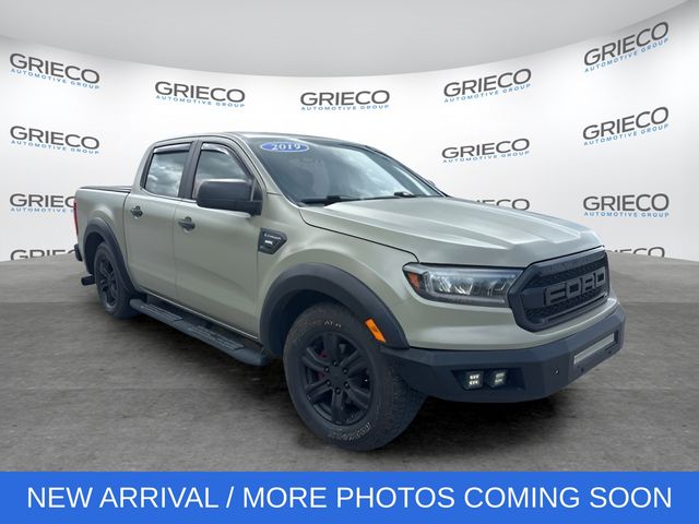 Ingot Silver 2019 Ford Ranger Pickup Truck Four-Wheel Drive Automatic