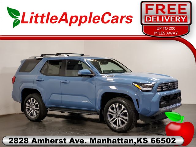 Blue 2026 Toyota 4Runner Limited 4WD SUV / Crossover All-Wheel Drive 8-Speed Automatic