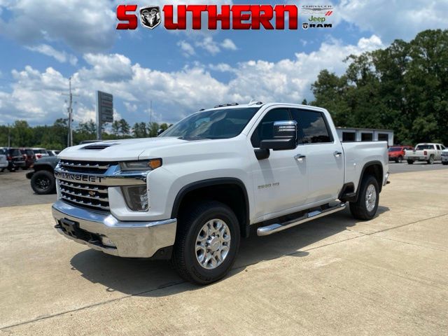 Summit White 2020 Chevrolet Silverado 2500HD Pickup Truck Four-Wheel Drive Automatic