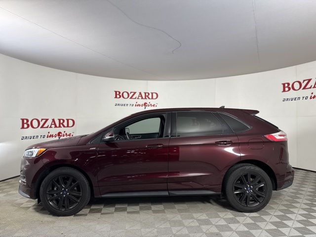 2020 Burgundy Velvet Metallic Tinted Clearcoat Ford Edge ST Line FWD SUV