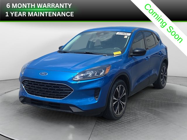 Blue Metallic 2021 Ford Escape SUV / Crossover All-Wheel Drive 8-Speed Automatic