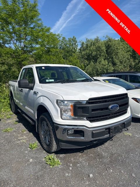 Oxford White 2019 Ford F-150 XL SuperCab 4WD Pickup Truck Four-Wheel Drive Automatic
