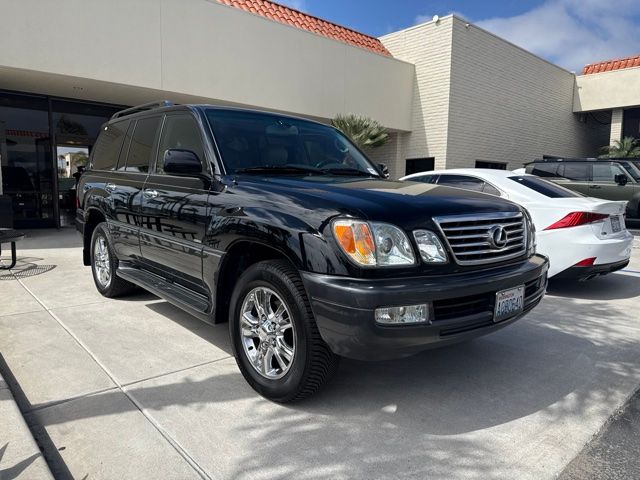 Black Onyx 2007 Lexus LX 470 4WD SUV / Crossover Four-Wheel Drive 5-Speed Automatic Overdrive