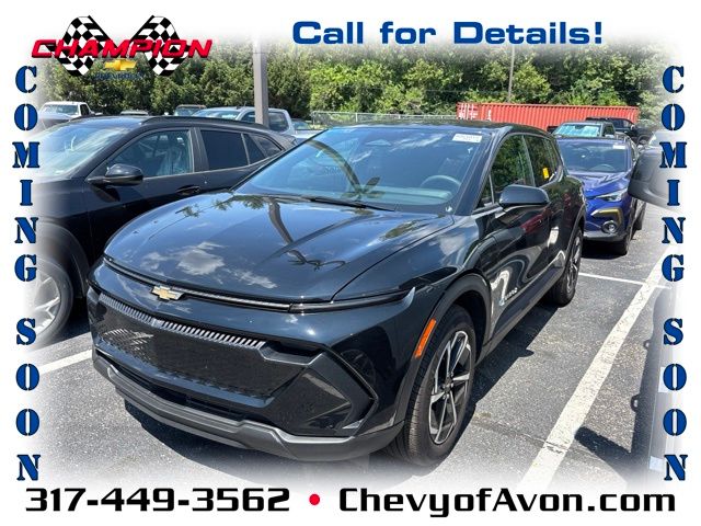 Black 2025 Chevrolet Equinox EV SUV / Crossover Front-Wheel Drive 1-Speed Automatic