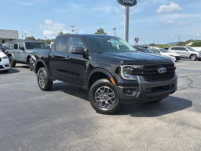 Shadow Black 2025 Ford Ranger Pickup Truck Four-Wheel Drive Automatic