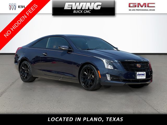 Dark Adriatic Blue Metallic 2018 Cadillac ATS Coupe Coupe All-Wheel Drive 8-Speed Automatic