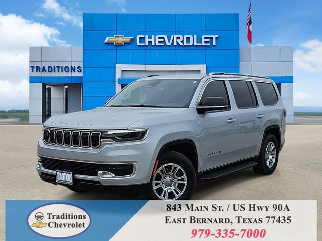 Silver Zynith 2024 Jeep Wagoneer RWD SUV / Crossover 4X2 8-Speed Automatic