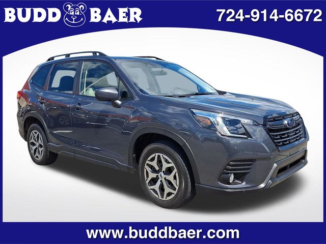 Magnetite Gray Metallic 2023 Subaru Forester SUV / Crossover All-Wheel Drive Continuously Variable Transmission