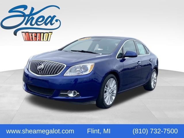 Luxo Blue Metallic 2014 Buick Verano FWD Sedan Front-Wheel Drive 6-Speed Automatic Overdrive