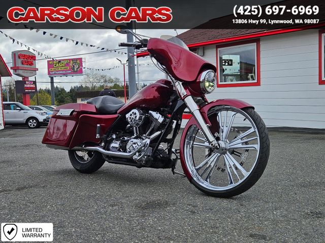 2006 Red Harley-Davidson ROAD KING CLASSIC for Sale In Lynnwood WA - Everett WA - Seattle WA at Carson Cars Stock 36368 VIN 1HD1FRW176Y641565