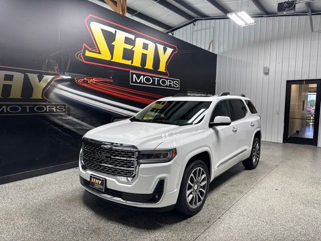 Summit White 2021 GMC Acadia SUV / Crossover Front-Wheel Drive 9-Speed Automatic