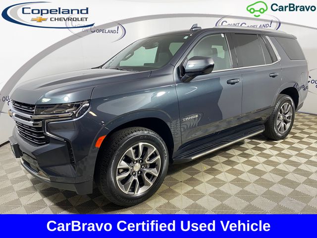 Gray Metallic 2022 Chevrolet Tahoe SUV / Crossover Four-Wheel Drive