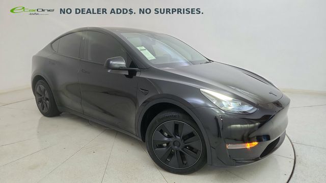 Black 2025 Tesla Model Y Long Range RWD SUV / Crossover Rear-Wheel Drive 1-Speed Automatic