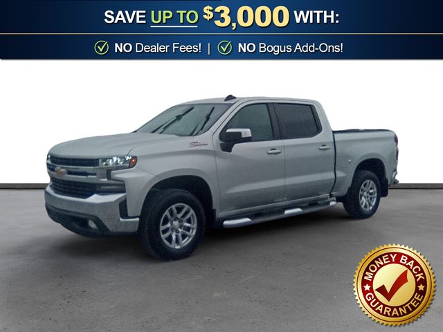 Silver Ice Metallic 2022 Chevrolet Silverado 1500 Pickup Truck Four-Wheel Drive 8-Speed Automatic