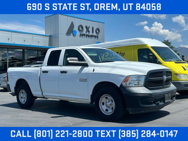 Bright White Clearcoat 2018 RAM 1500 Pickup Truck Four-Wheel Drive 8-Speed Automatic