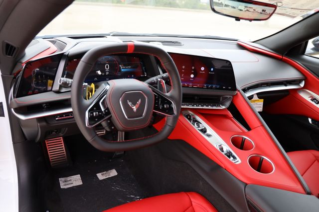 2026 Chevrolet Corvette Stingray White at Central Houston Nissan