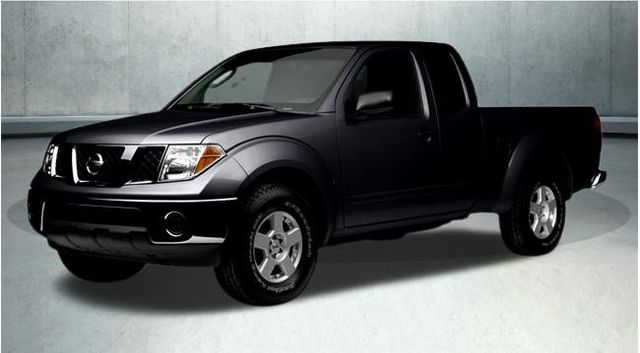 Super Black Metallic 2009 Nissan Frontier Pickup Truck Four-Wheel Drive 6-Speed Manual Overdrive