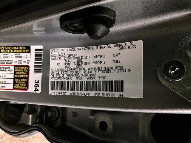 2023 Toyota Tacoma TRD Off-Road Silver at Sutliff Volkswagen