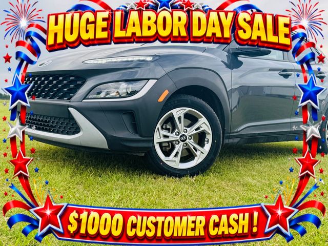 Ecotronic Gray 2023 Hyundai Kona SUV / Crossover All-Wheel Drive Continuously Variable Transmission