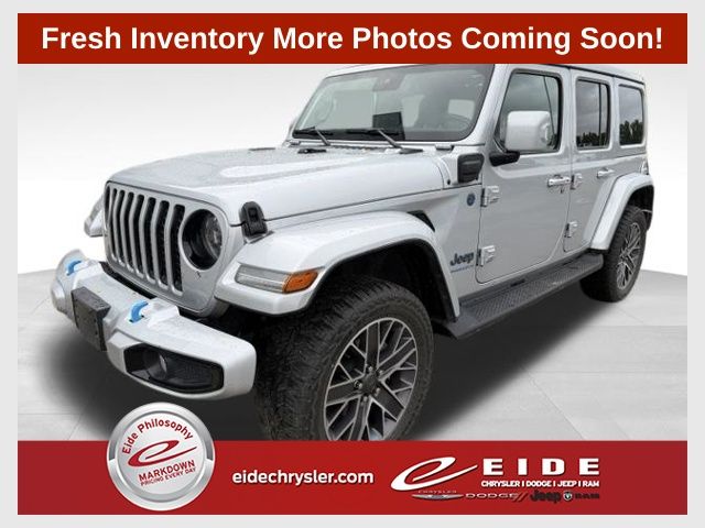 Silver Zynith Clearcoat 2023 Jeep Wrangler 4xe SUV / Crossover Four-Wheel Drive 8-Speed Automatic