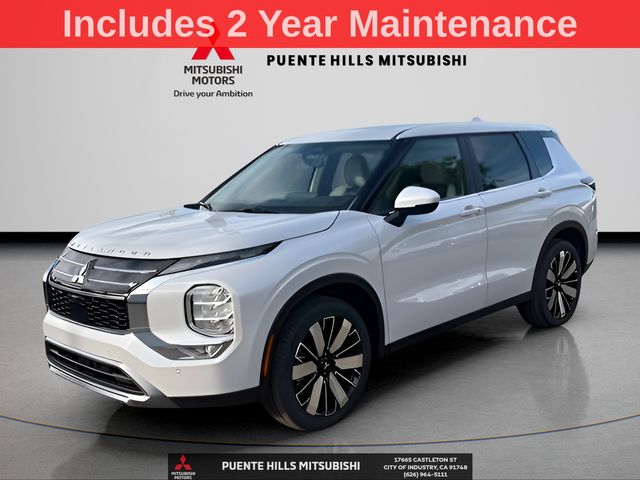 White Diamond 2026 Mitsubishi Outlander SUV / Crossover Front-Wheel Drive Continuously Variable Transmission