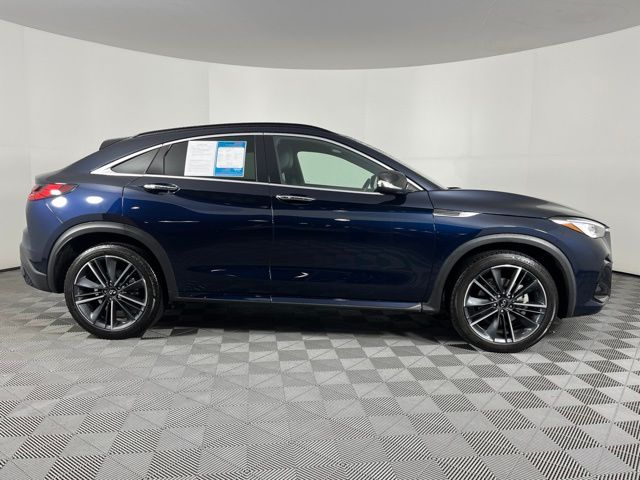 Certified Used 2025 Blue INFINITI LUXE image 11