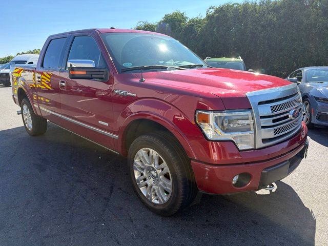 Ruby Red Metallic Tinted Clearcoat 2014 Ford F-150 Pickup Truck Four-Wheel Drive 6-Speed Automatic