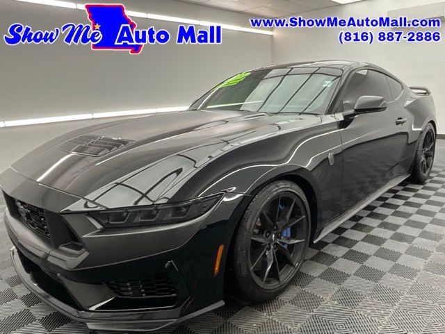 Shadow Black 2024 Ford Mustang Dark Horse Fastback RWD Coupe Rear-Wheel Drive Automatic