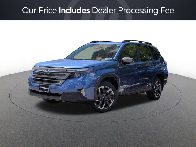 Blue 2026 Subaru Forester Hybrid Premium AWD SUV / Crossover All-Wheel Drive Continuously Variable Transmission