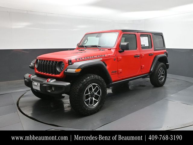 Firecracker Red Clearcoat 2024 Jeep Wrangler SUV / Crossover Four-Wheel Drive 8-Speed Automatic
