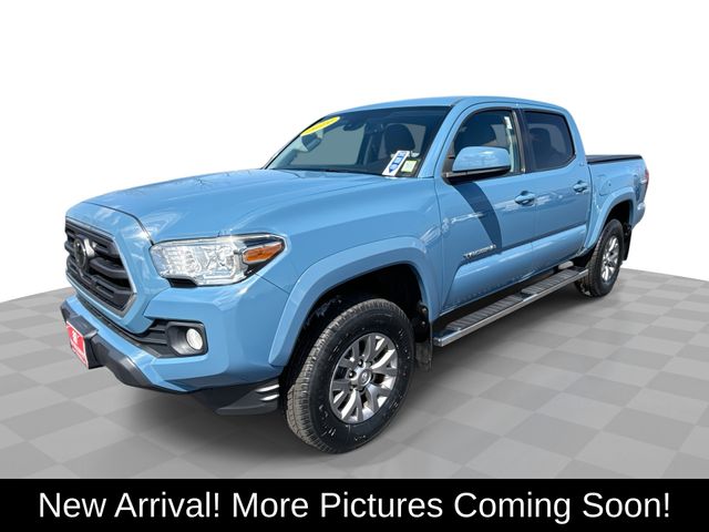 Voodoo Blue 2019 Toyota Tacoma SR5 V6 Double Cab 4WD Pickup Truck Four-Wheel Drive 6-Speed Automatic