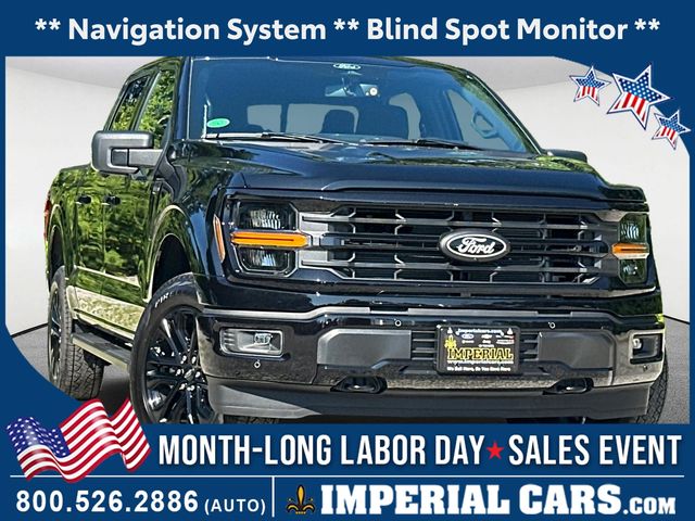 Black Metallic 2025 Ford F-150 Pickup Truck Four-Wheel Drive Automatic
