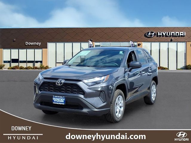 Gray 2024 Toyota RAV4 LE AWD SUV / Crossover All-Wheel Drive 8-Speed Automatic