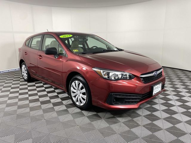 Crimson Red Pearl 2023 Subaru Impreza Wagon All-Wheel Drive Continuously Variable Transmission