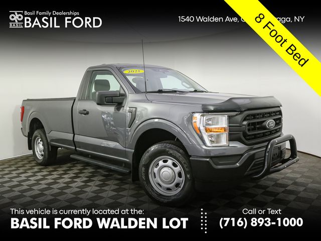 Gray Metallic 2021 Ford F-150 Pickup Truck Four-Wheel Drive Automatic