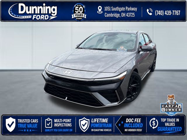 Fluid Metal 2024 Hyundai Elantra Sedan Front-Wheel Drive 7-Speed Dual Clutch