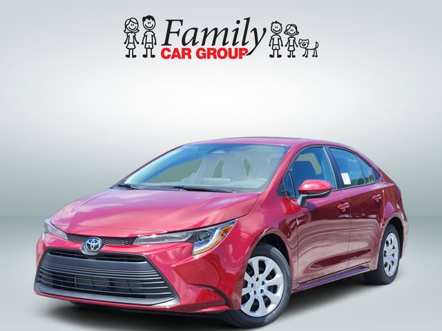 Red (Ruby Flare Pearl) 2026 Toyota Corolla LE FWD Sedan Front-Wheel Drive Continuously Variable Transmission