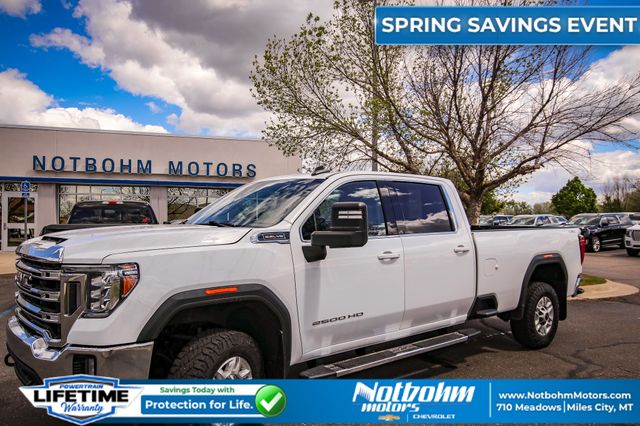 Summit White 2022 GMC Sierra 2500HD SLE Crew Cab 4WD Pickup Truck Four-Wheel Drive 6-Speed Automatic