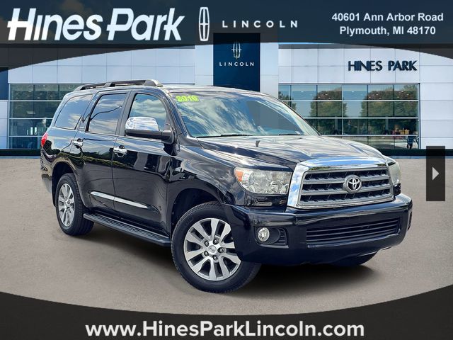 Black 2016 Toyota Sequoia SUV / Crossover Four-Wheel Drive 6-Speed Automatic