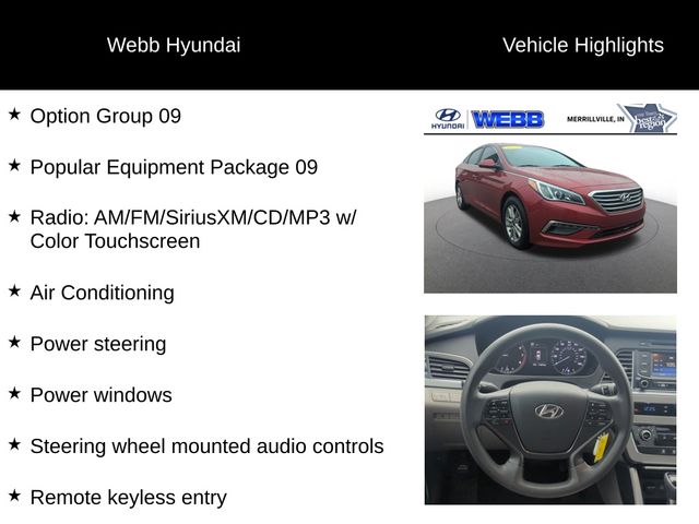 2015 Hyundai Sonata SE photo