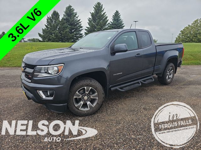 Cyber Gray Metallic 2016 Chevrolet Colorado Pickup Truck Four-Wheel Drive 6-Speed Automatic