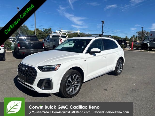 Glacier White Metallic 2023 Audi Q5 SUV / Crossover All-Wheel Drive 7-Speed Automatic