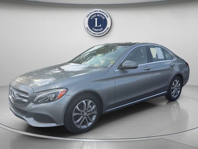 Silver 2016 Mercedes-Benz C-Class Sedan All-Wheel Drive 7-Speed Automatic