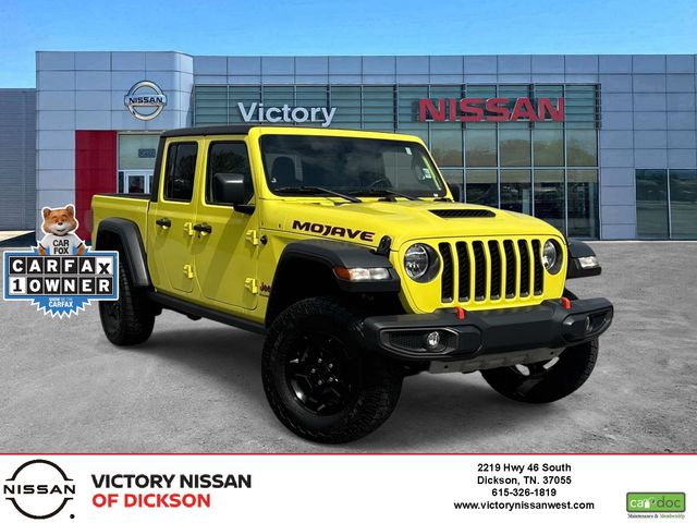 High Velocity Clearcoat 2023 Jeep Gladiator Mojave Crew Cab 4WD Pickup Truck Four-Wheel Drive 8-Speed Automatic