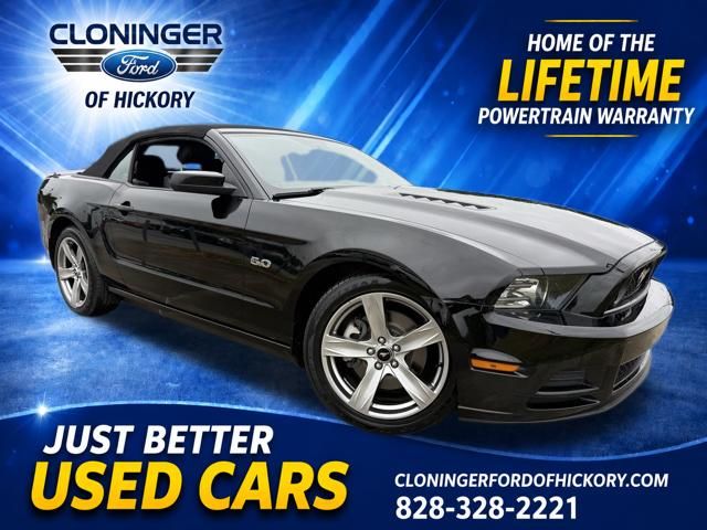 Black 2013 Ford Mustang Convertible Rear-Wheel Drive 6-Speed Automatic