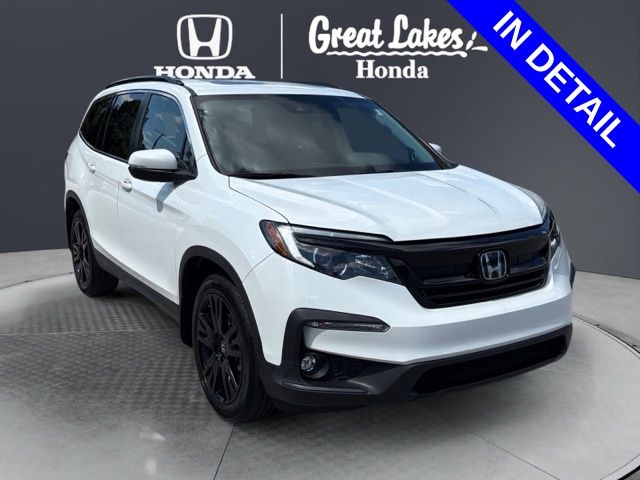 Platinum White Pearl 2022 Honda Pilot SUV / Crossover All-Wheel Drive 9-Speed Automatic